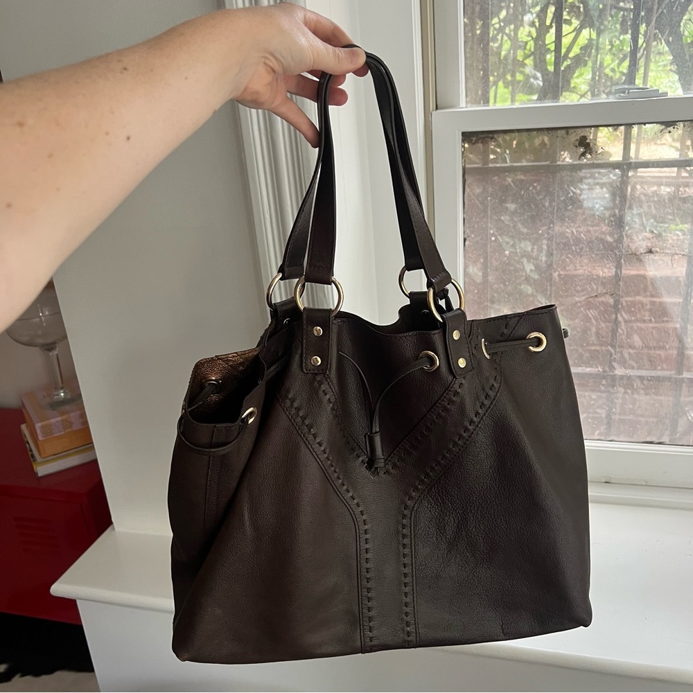 Yves Saint Laurent Double Sac Y Tote